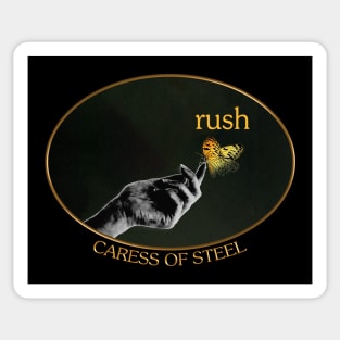 Rush Caress of Steel Round Sticker